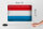Blechschild Flagge Luxemburg 30x20cm Luxembourg Vintage