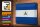 Blechschild Flagge Nicaragua 30x20cm Flag Nicaragua Vintage