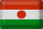 Blechschild Flagge Niger 30x20cm Flag of Niger Vintage