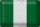 Blechschild Flagge Nigeria 30x20cm Flag of Nigeria Vintage