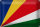 Blechschild Flagge Seychellen 30x20cm Seychelles Vintage