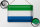 Blechschild Flagge Sierra Leone 30x20cm Flag Vintage