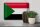 Blechschild Flagge Sudan 30x20cm Flag of Sudan Vintage