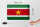 Blechschild Flagge Suriname 30x20cm Flag Suriname Vintage