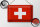 Blechschild Flagge Schweiz 30x20cm Flag Switzerland Vintage