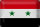 Blechschild Flagge Syrien 30x20cm Flag of Syria Vintage