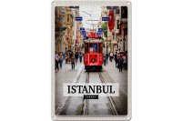 Blechschild Reise 20x30cm Istanbul Turkey...