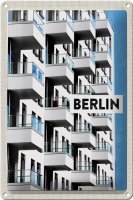 Blechschild Reise 20x30cm Berlin Deutschland Neu...