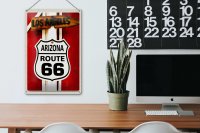 Blechschild Reise 20x30cm USA Los Angeles Arizona Route 66 Urlaub