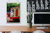 Blechschild Reise 20x30cm Amerika Route 66 Restaurant Chicago