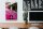 Blechschild Reise 20x30cm Amerika Oldtimer rosa silber Urlaub