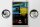 Blechschild Reise 20x30cm Amerika Oldtimer USA gelb Urlaub