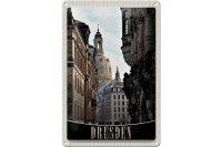 Blechschild Reise 20x30cm Dresden Deutschland Architektur
