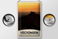 Blechschild Reise 20x30cm Hechingen Burg Hohenzoller Urlaub