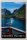 Blechschild Reise 20x30cm Lofoten Island Norwegen Fluss Häuschen
