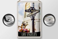 Blechschild Reise 20x30cm Los Angeles Amerika USA Trip Urlaub
