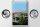 Blechschild Reise 20x30cm Lyon Brücke Frankreich Fluss Schloss