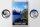 Blechschild Reise 20x30cm Schottland Insel Gebirge Schnee Trip