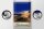 Blechschild Reise 20x30cm Vietnam Asien Boot Meer Natur Urlaub