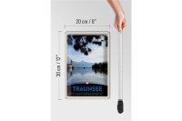 Blechschild Reise 20x30cm Traunsee Österreich  Natur Gebirge