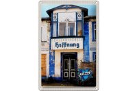 Blechschild Reise 20x30cm Ostsee Haus der Hoffnung Strand...
