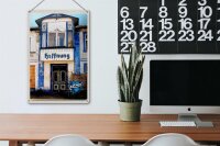 Blechschild Reise 20x30cm Ostsee Haus der Hoffnung Strand Urlaub