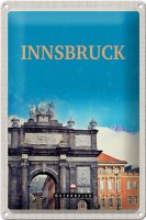 Blechschild Reise 20x30cm Innsbruck Österreich...