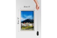 Blechschild Reise 20x30cm Innsbruck Gebirge Natur Aussicht Stadt
