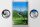 Blechschild Reise 20x30cm Kärnten Österreich Gondel Urlaub Natur