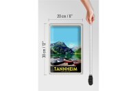 Blechschild Reise 20x30cm Tannheim Östereich Natur Wanderung