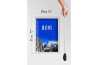 Blechschild Reise 20x30cm Davos Winterzeit Skiurlaub Wintertour