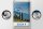 Blechschild Reise 20x30cm Genf Schweiz See Natur Himmel Urlaub