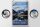 Blechschild Reise 20x30cm Hohe Tauern Winterurlaub Schnee Winter