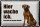 Blechschild Spruch 30x20cm Rodhesian Ridgeback hier wache ich