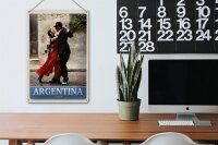 Blechschild Reise 20x30cm Argentinien Tango Straße Urlaub