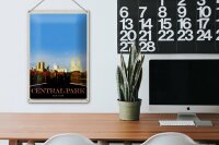 Blechschild Reise 20x30cm Central Park Amerika New York Trip