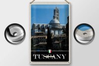 Blechschild Reise 20x30cm Toskana Italien Gebäude Architektur