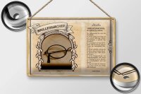 Blechschild Berufe 30x20cm Brillenmacher stylische...