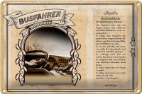 Blechschild Berufe 30x20cm Busfahrer zielorientierter...