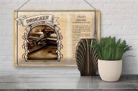 Blechschild Berufe 30x20cm Drucker Printmanager Adlerauge