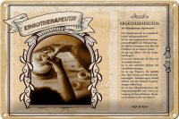 Blechschild Berufe 30x20cm Ergotherapeutin emphathisch