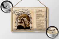 Blechschild Berufe 30x20cm Ergotherapeutin emphathisch