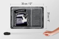 Blechschild Berufe 30x20cm Schornsteinfeger Leichtigkeit