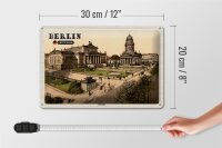 Blechschild Städte Berlin Schillerplatz Architektur 30x20cm