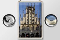Blechschild Städte Münster Historichesrathaus 20x30cm