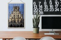 Blechschild Städte Münster Historichesrathaus 20x30cm