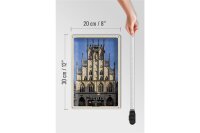 Blechschild Städte Münster Historichesrathaus 20x30cm