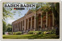 Blechschild Städte Baden-Baden Lichtentaler-Allee...
