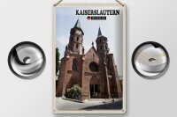 Blechschild Städte Kaiserslautern Stiftskirche 20x30cm