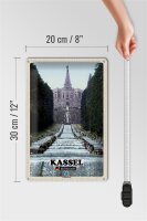 Blechschild Städte Kassel Wilhelmhöhe Architekur 20x30cm